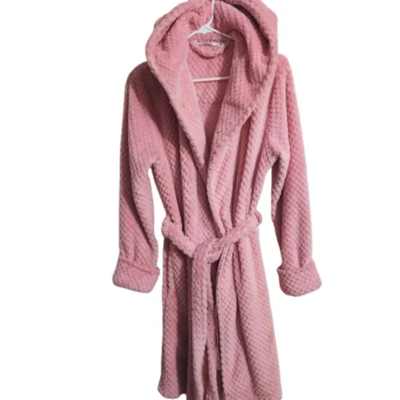 LA VIE EN ROSE FUZZY ROBE - Picture 2 of 6